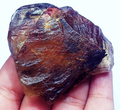 Topaze jaune naturelle brute - topaze,