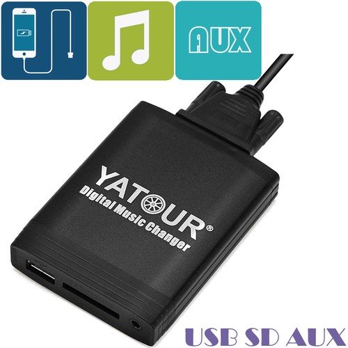 Yatour changer car audio - cd,