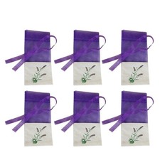 6pcs sachets vides fleur