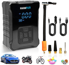 Portable Tire Inflator Air Pump for Car Tires - Tire Inflator Portable Air Compr