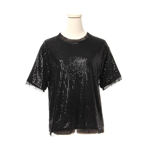 Femme sequin shirt brillant - sequin, t-shirt