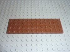 LEGO Plate 4 x 12 Oldbrown