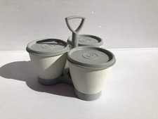 ❤️ TUPPERWARE serviteur à apéritif ou condiments vintage TBE