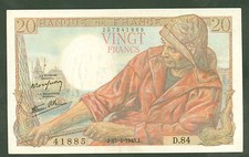 FRANCE 20 FRANCS PECHEUR  15 /