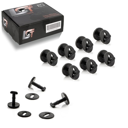 10x tapis clips - clips, fixation