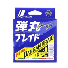 Major Craft Dangan Braid Ligne X8 300m P.E 3 Multi DB8-300/3MC/50lb (6376)