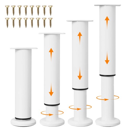 4pcs pied meuble réglables - 4pcs,