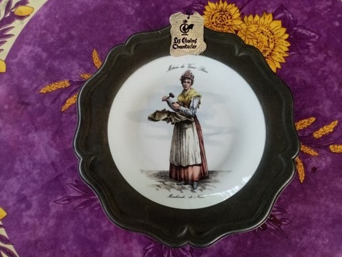 Assiette haute porcelaine - assiette,