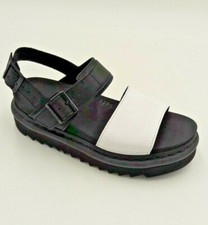 Dr Martens Sandale Femme Voss 24628009 Blanc/Noir