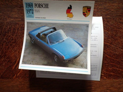 Fiche carte card - voiture, car