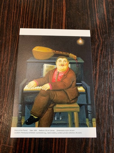 Carte postale 14x10 peintre - postale,