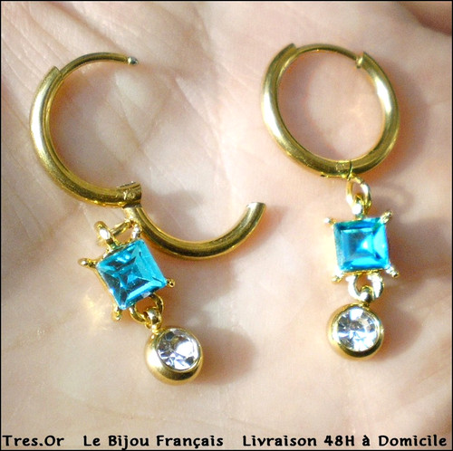 Cristal turquoise zircon - cristal,