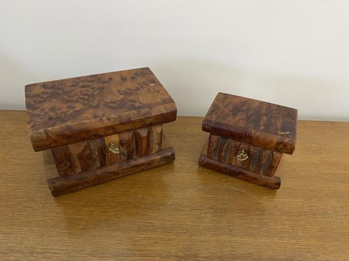 Paire ancienne boite coffret - paire,