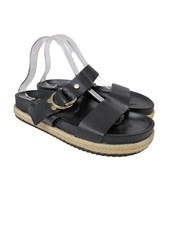 ZARA Sandales confort Dames Sandales T EU 40 noir style décontracté