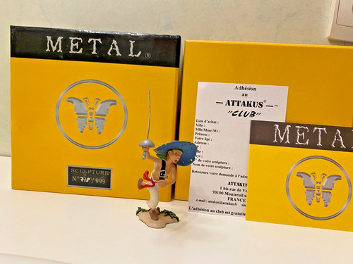 Figurine stature métal - , bd