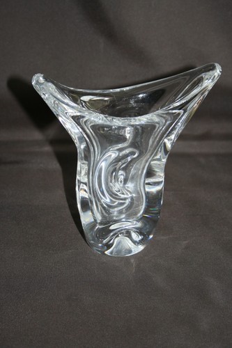 Vase cristal signé sevres - en,