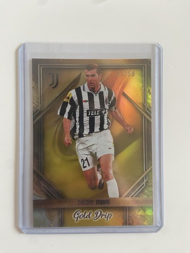 Zinedine zidane gold drip - zinedine,