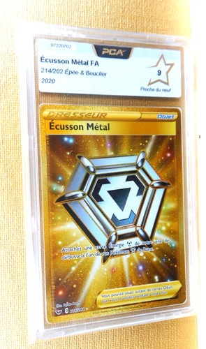 Pokemon carte gradée ecusson - gradée,