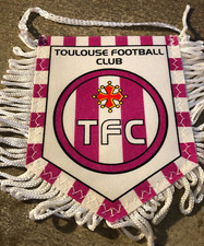 ancien petit FANION / WIMPEL PENNANT * TFC TOULOUDE FOOTBALL CLUB *