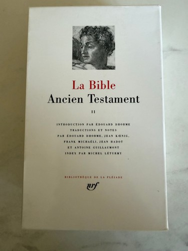 Pléïade bible ancien - la,