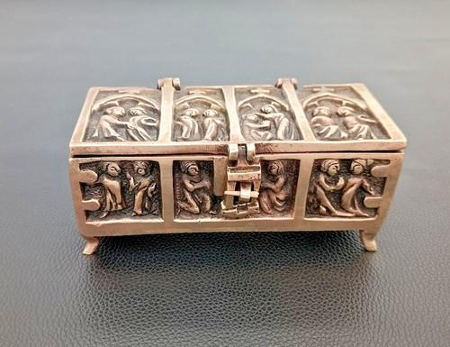 Coffret bronze doré - en,