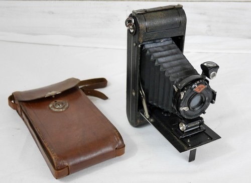 Ancien appareil photo soufflet - ancien,