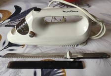 Couteau Vintage électrique Marque Moulinex vintage Blanc