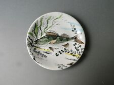 assiette en faïence, Gien