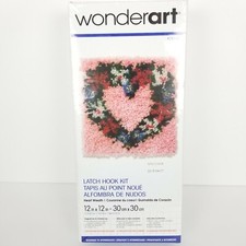 Wonderart Latch Hook Kit Heart
