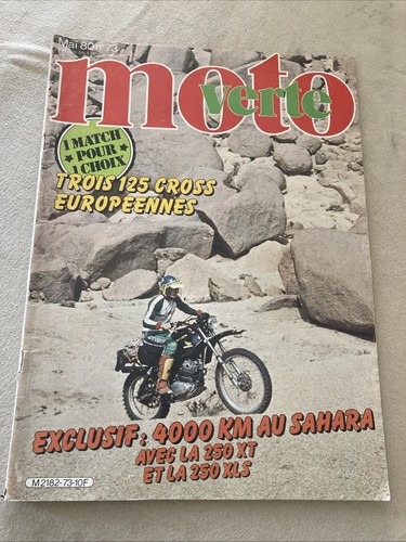 Moto verte 1980 - verte,