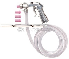 PISTOLET DE SABLAGE AVEC 4 BUSES SABLEUSE FERVI 0290