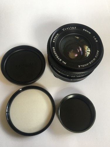 Vivitar 28mm auto wide - 28mm, wide-angle