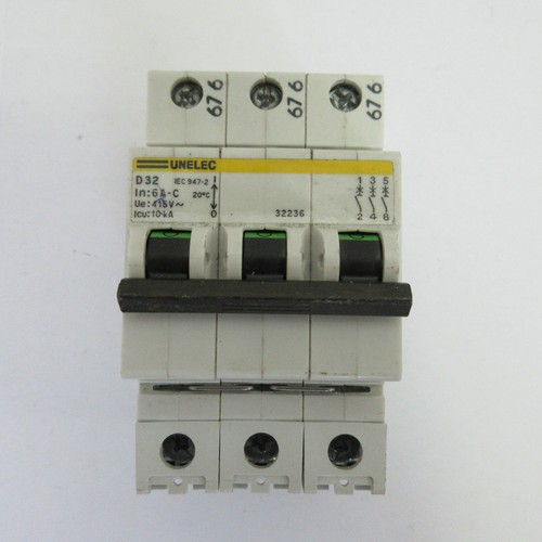 Disjoncteur voies unelec d32 - 3,