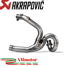 Collecteur Akrapovic Ducati Scrambler 800 2022 No Kat Moto Décatalyseur Titane