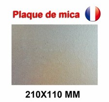Plaque de Mica à découper Pour Four Micro-Ondes Universelle 210X110 mm France