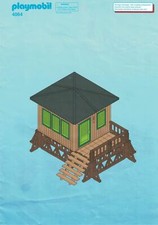 Playmobil instructions de montage 4064 Safari Station