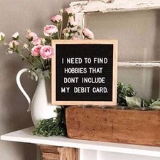 PETAL 10x10 Felt Letter Board