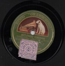 disque 78 tours gramophone AP Notturino Veneziano  Fumo Profumo  Canzone T  ango