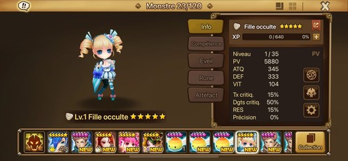 Summoner war light - summoner, rica