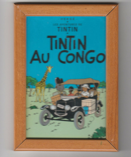 Carte postale tintin milou - postale,