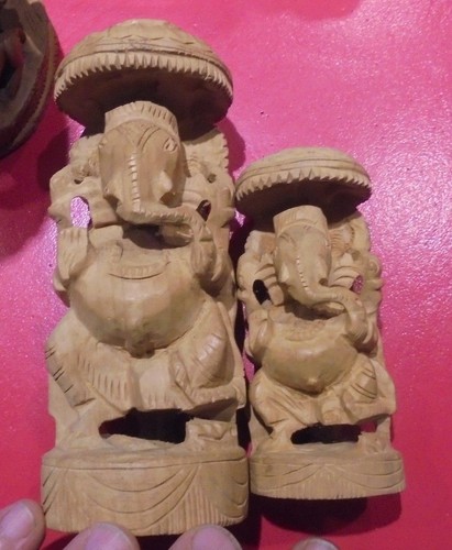 Sculptures bois divinité - bois,