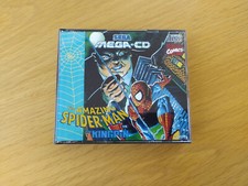 Amazing Spider-Man repro Sega Mega-CD PAL Boîtier + Disque (Spiderman)