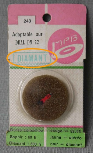 Diamant neuf compatible - neuf, dual