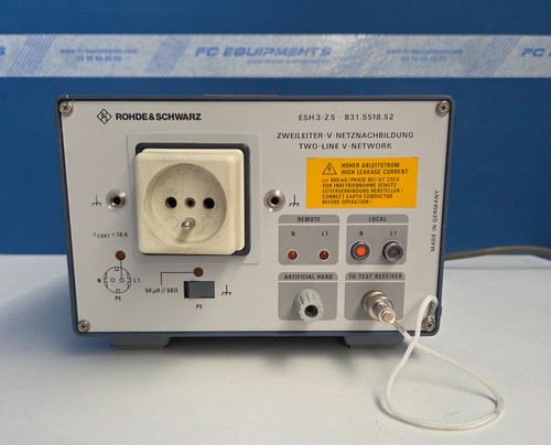 Rohde and schwarz esh3 - schwarz, esh3-z5