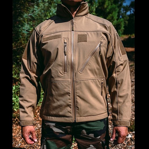 Veste softshell coyote - veste,
