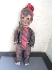 poupée ancienne ramoneur complet 45 cm.