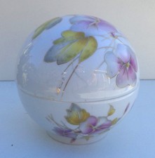 BOITE BOULE PORCELAINE DE