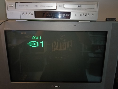 Combi magnétoscope vhs dvd - combi,