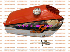 YAMAHA XT TT 500 CHROME ORANGE