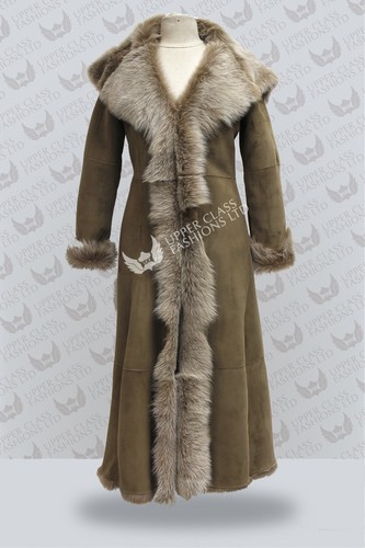 Manteau trench cuir - cuir, de